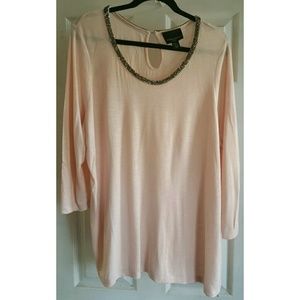 Cynthia Rowley - Peach Long Sleev Blouse